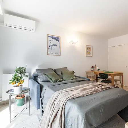 2p Renove Avec Terrasse Au Port De Lägenhet